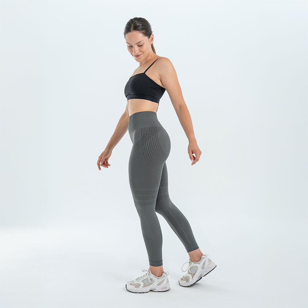3D Leggings | Donker Grijs