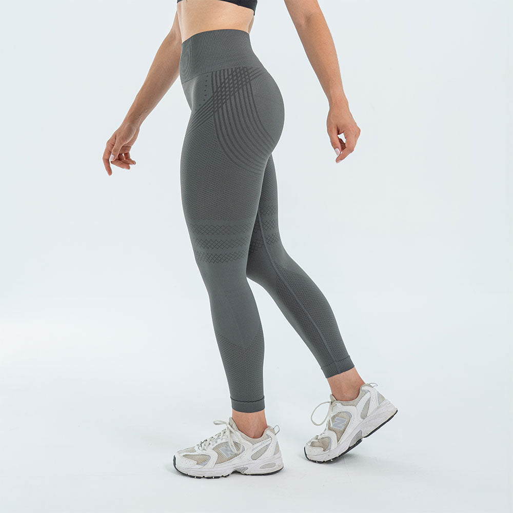3D Leggings | Donker Grijs
