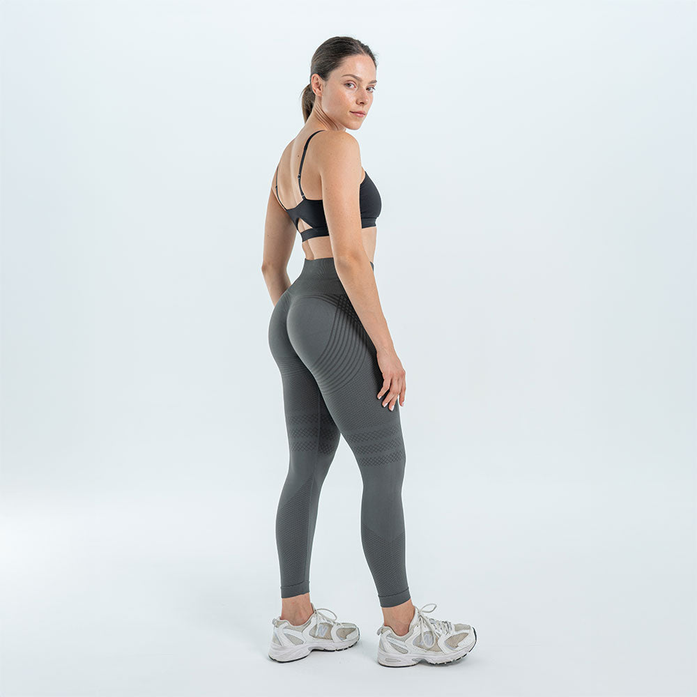 3D Leggings | Donker Grijs