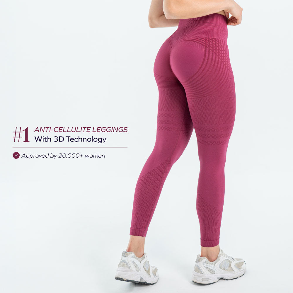 3D Leggings | Beige