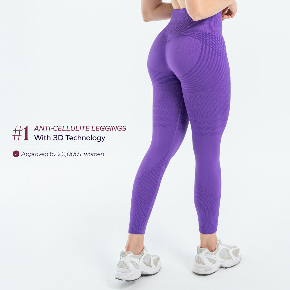 3D Leggings | hemelsblauw