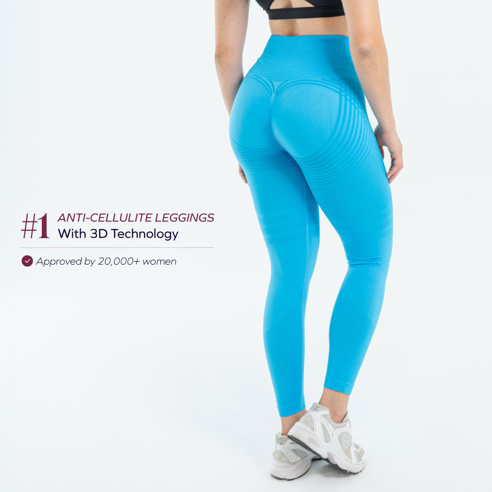 3D Leggings | Beige