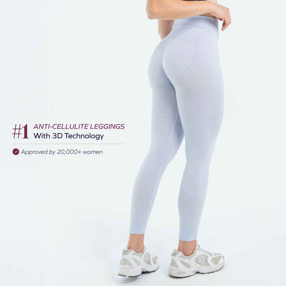 3D Leggings | Beige